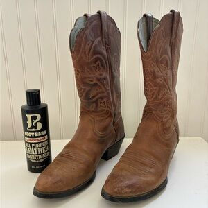 ARIAT WOMEN'S HERITAGE WESTERN WESTERN PERFORMANCE BOOTS - ROUND TOE, SIZE 6B